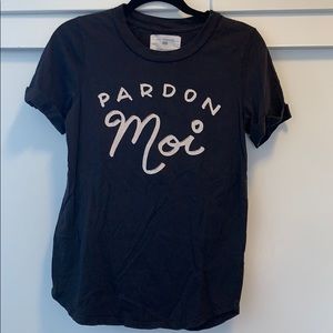 Anthropologie Pardon Moi T-Shirt